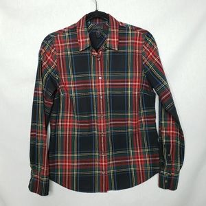 J CREW TARTAN PLAID SHIRT